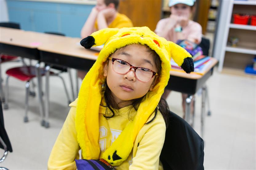 Grassland Elementary students enjoy hat day 